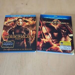 The Hunger Games blu ray dvds